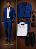 Blue Classic Two-Piece Suit