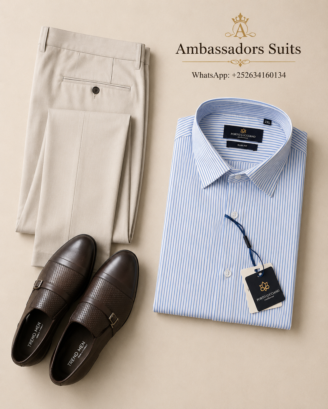 Ambassadors Complete Look 02 – Beige and Sky Blue