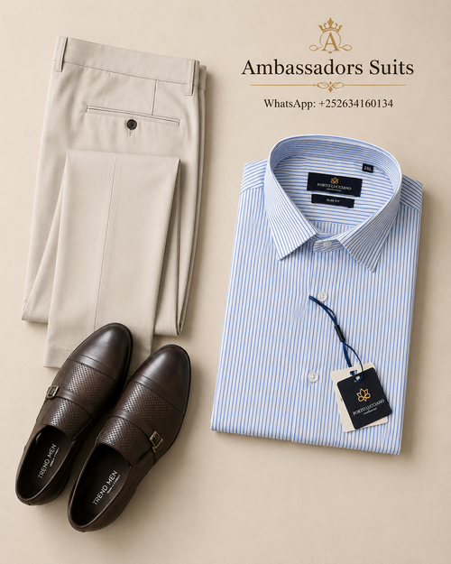 Ambassadors Complete Look 02 – Beige and Sky Blue
