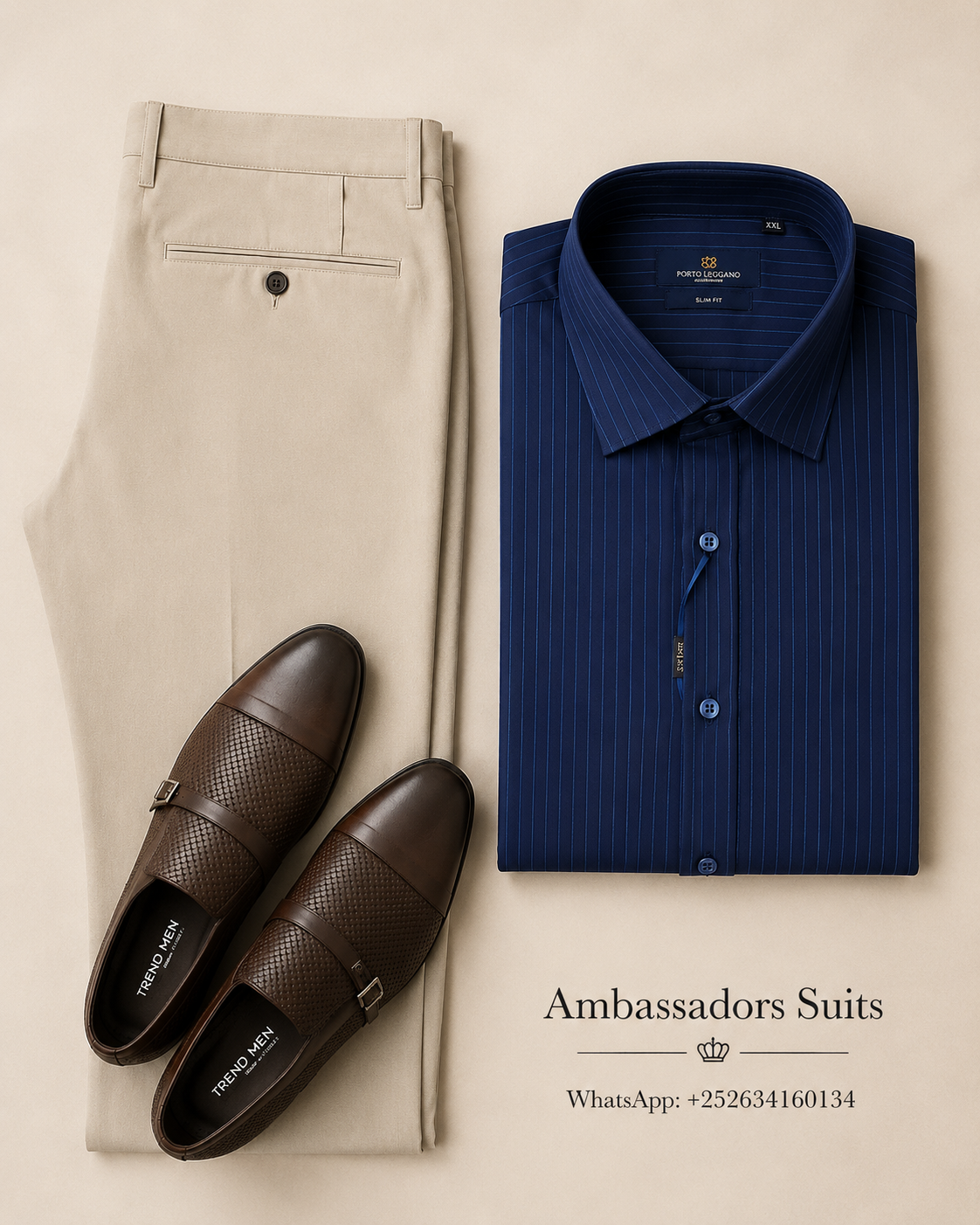 Ambassadors Complete Look 04 – Beige and Navy