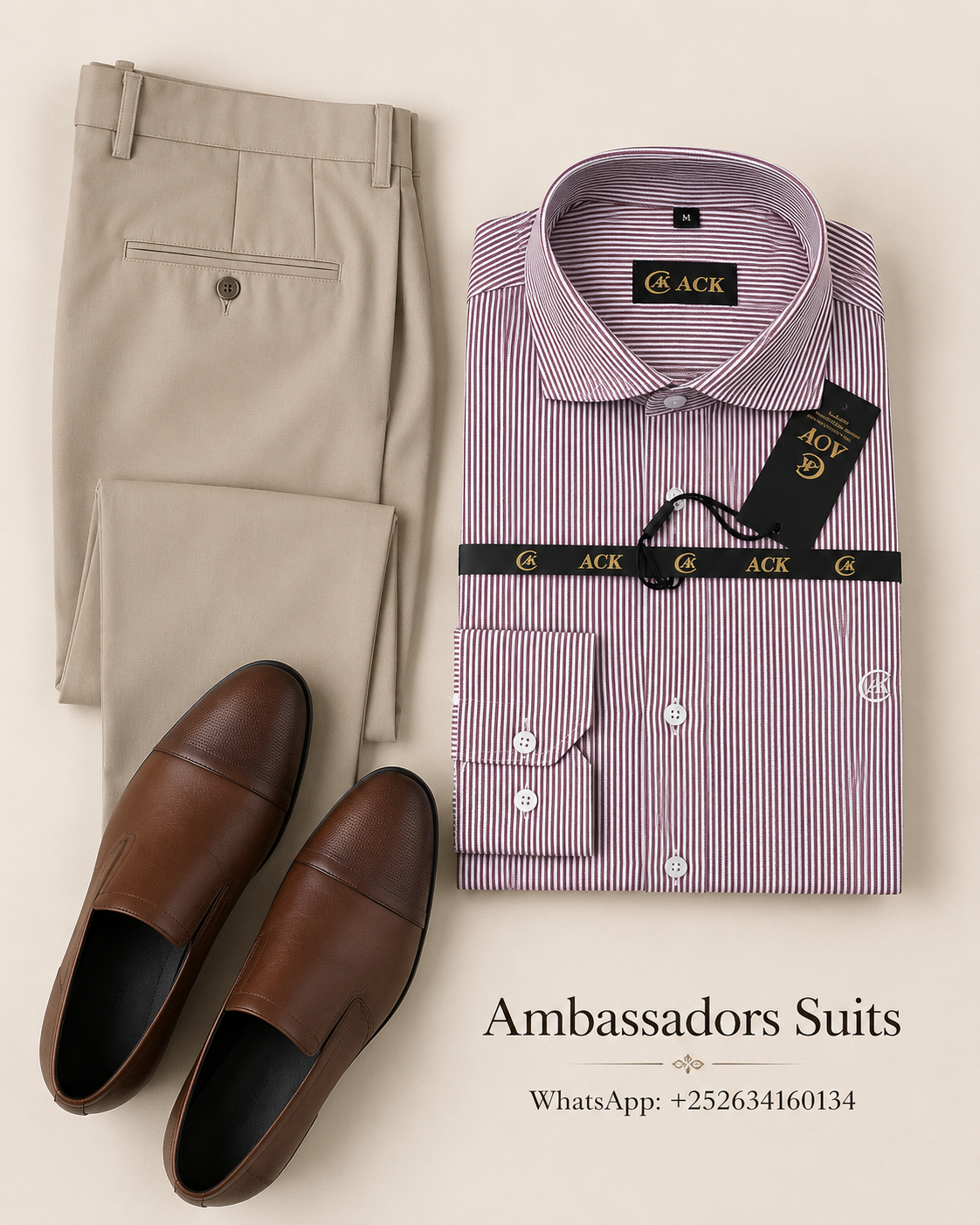 Ambassadors Complete Look 05 – Beige and Plum