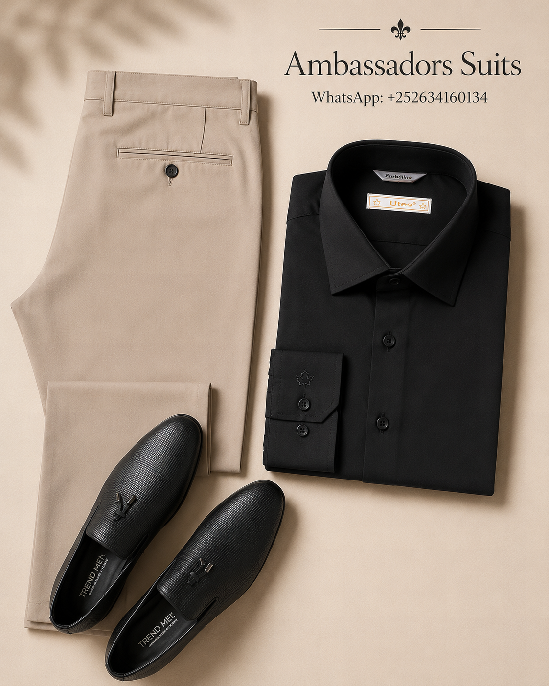 Ambassadors Complete Look 07 – Beige and Black