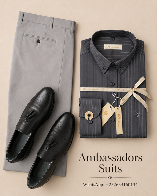Ambassadors Complete Look 08 – Grey and Charcoal