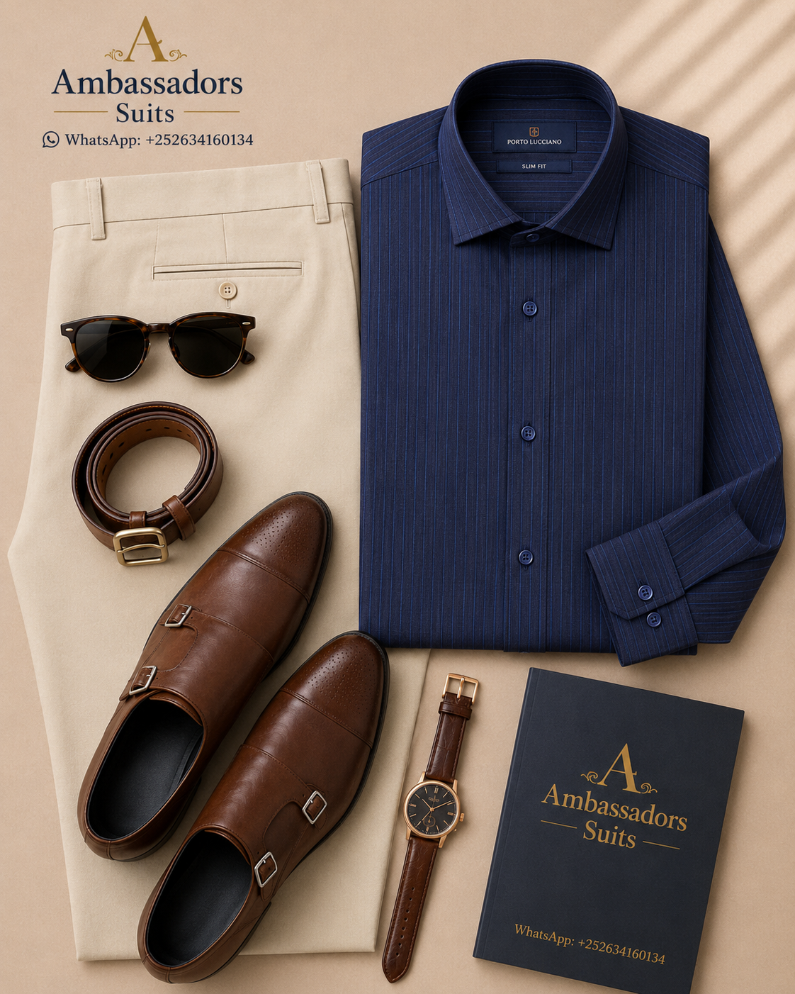 Ambassadors Complete Look 09 – Beige and Navy