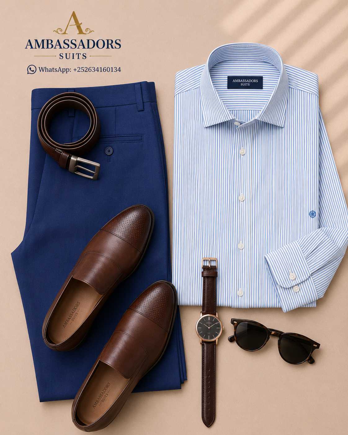 Ambassadors Complete Look 14 – Royal Blue and Sky Blue