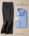 Ambassadors Complete Look 17 – Charcoal and Sky Blue