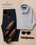 Ambassadors Complete Look 18 – Navy and Stripe