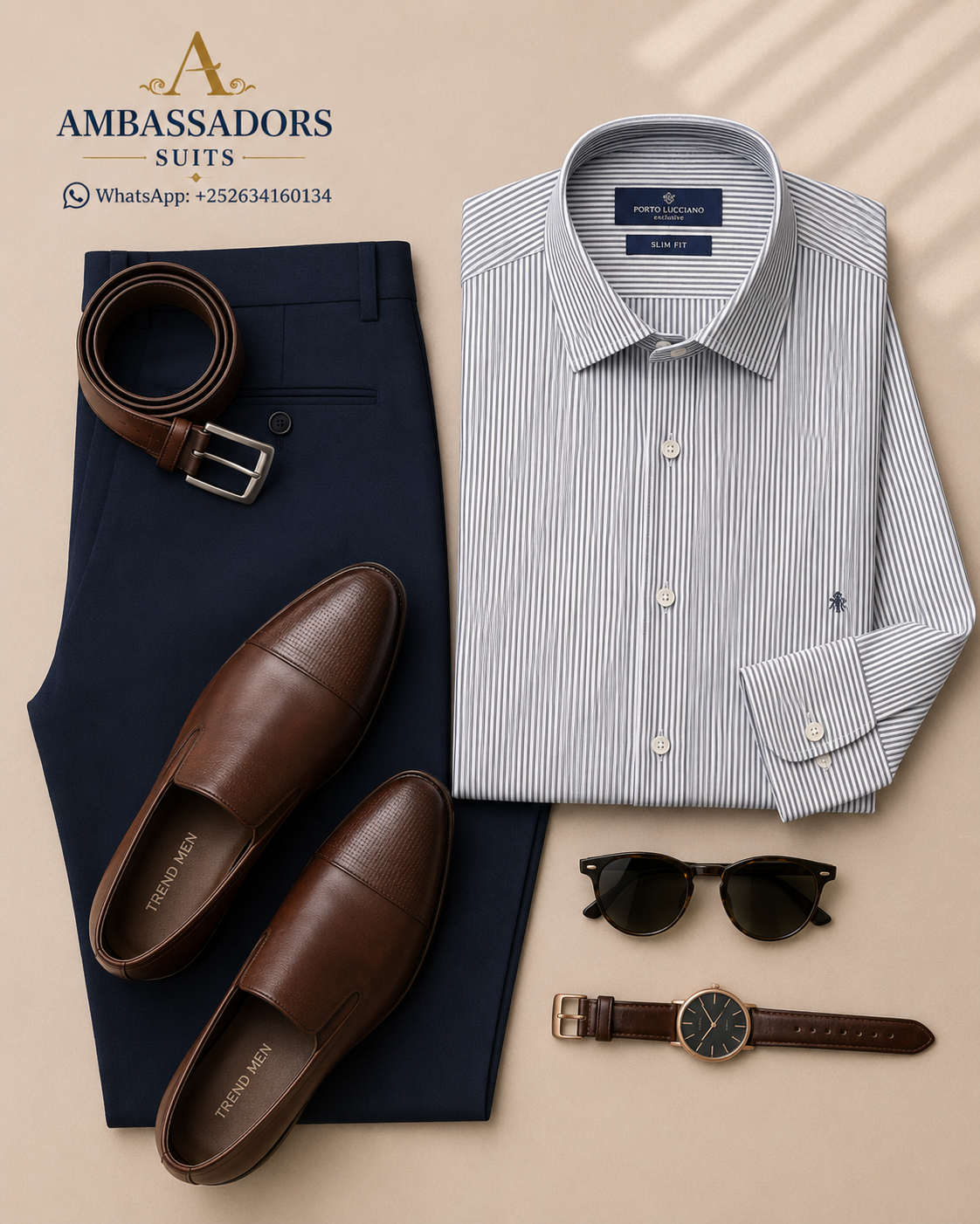Ambassadors Complete Look 18 – Navy and Stripe