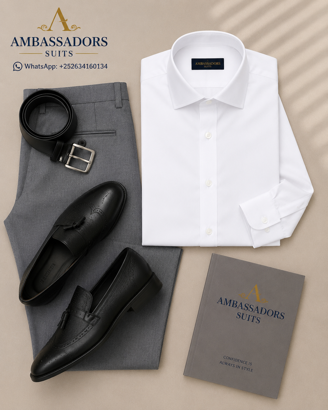 Ambassadors Complete Look 20 – Grey and White