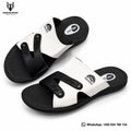 Black and white men's sport sandals