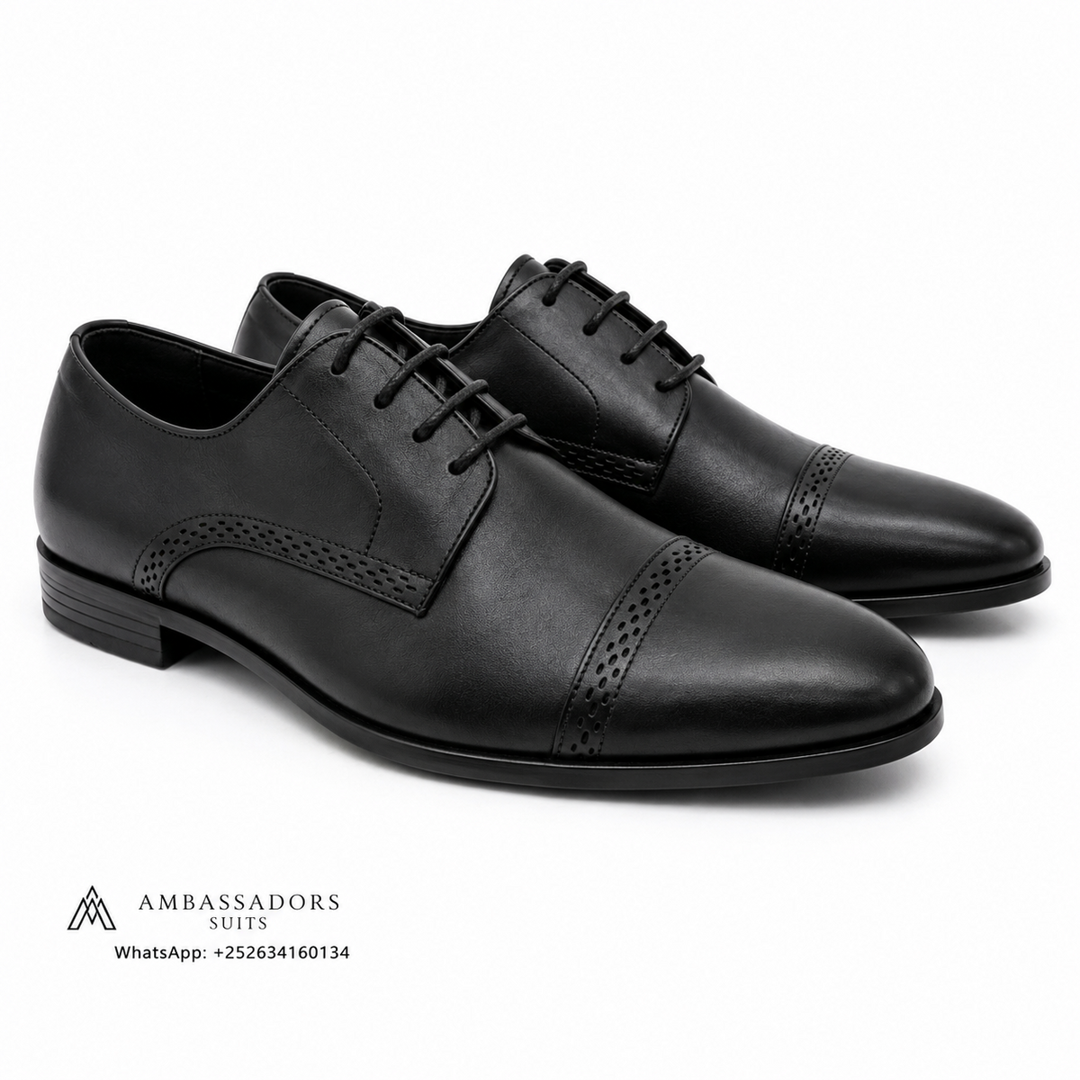 LEATHER SHOES - 32 by Ambassadors Suits