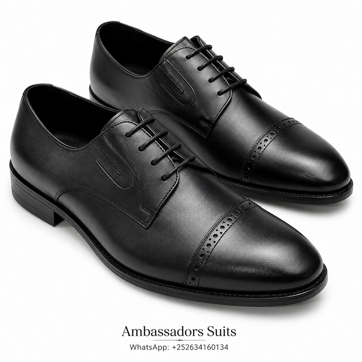 LEATHER SHOES - 35 by Ambassadors Suits